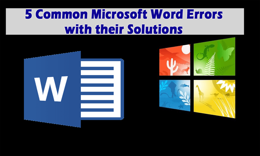 Microsoft word error