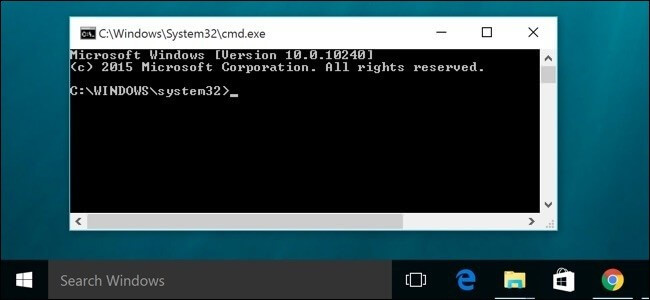 command prompt