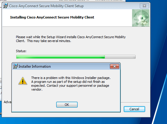 Windows could not start the Windows Installer Service on the local computer