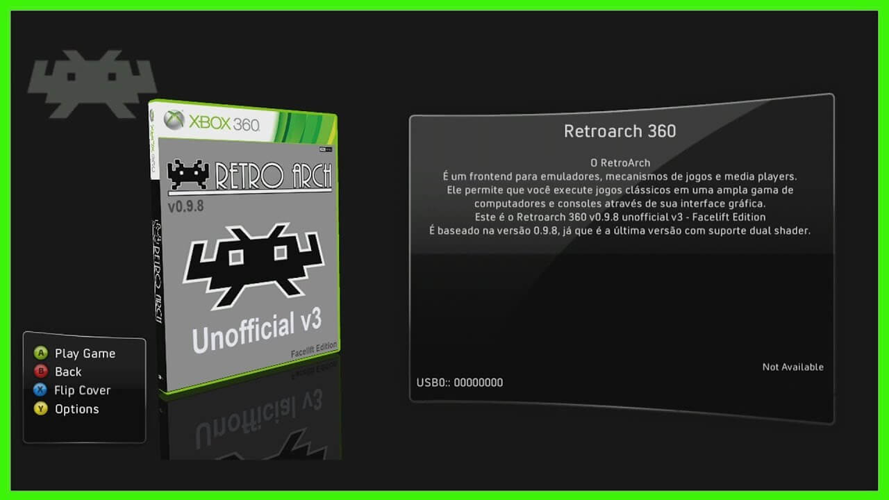 RetroArch Xbox 360 Emulator