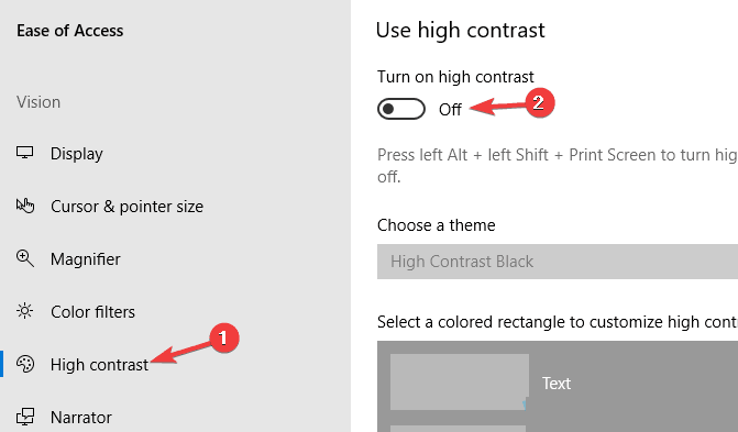 fix inverted colors on Windows 10