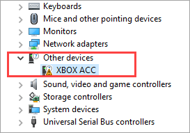 Xbox ACC driver issues