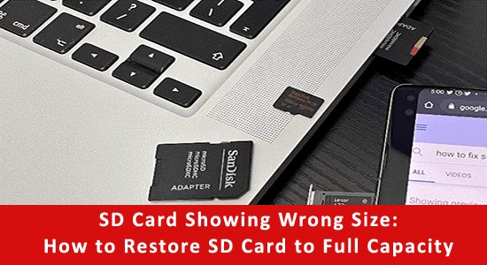 How to Restore SD Card to Full Capacity
