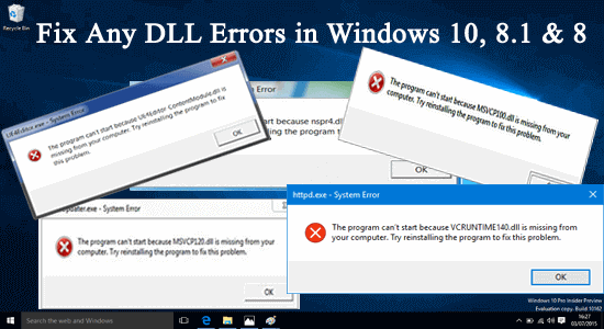 fix DLL error