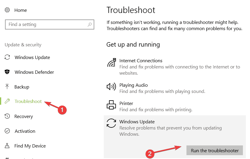 Resolve Windows 10 Update Error 0x800f0845