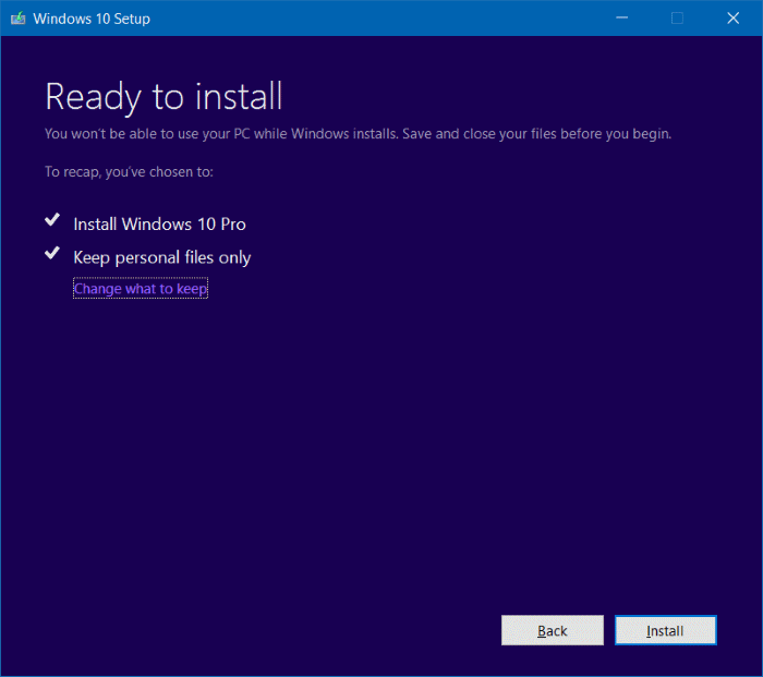 reinstall Windows without losing data