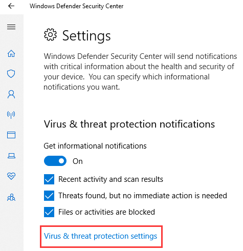 unable to install antivirus in windows 10