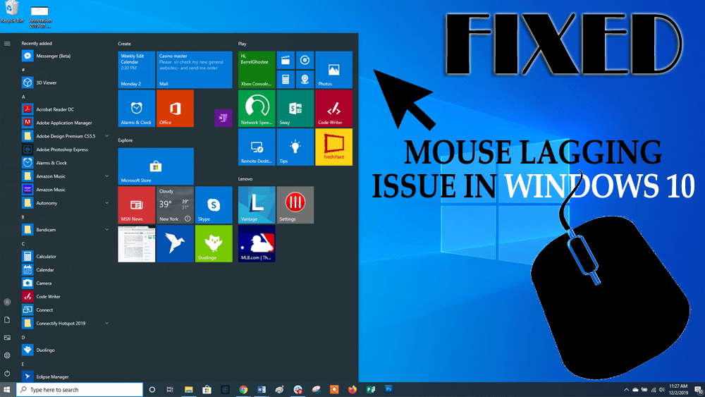 Word Hilarious Tram How to Fix Mouse Lags in Windows 10 Issue?