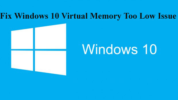 Error de memoria virtual baja de Windows 10