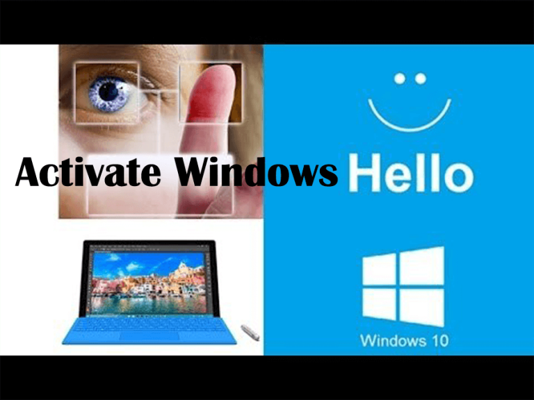 enable hello windows 10
