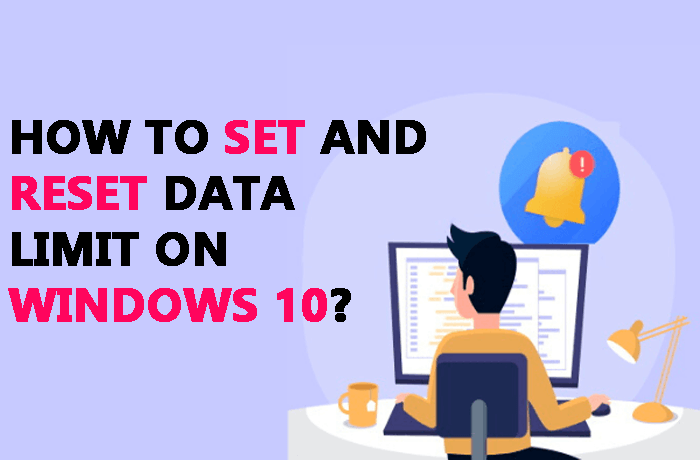 set and reset data usage limit on Windows 10