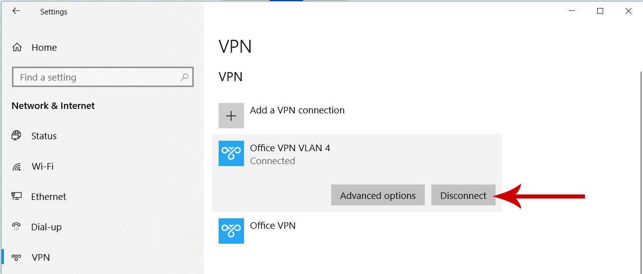 Disconnect-VPN