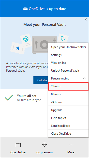 OneDrive Fails to Sync Files