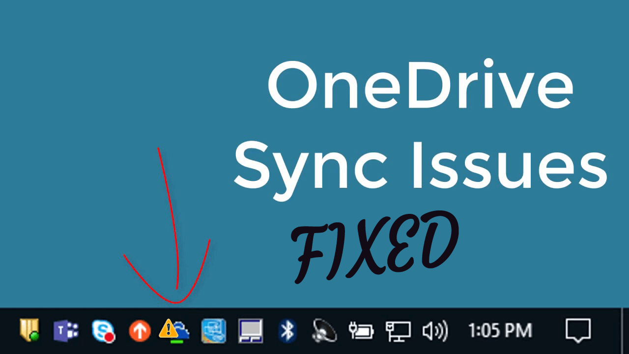 OneDrive Fails to Sync Files