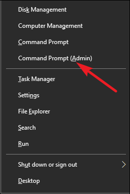 Command line (admin)