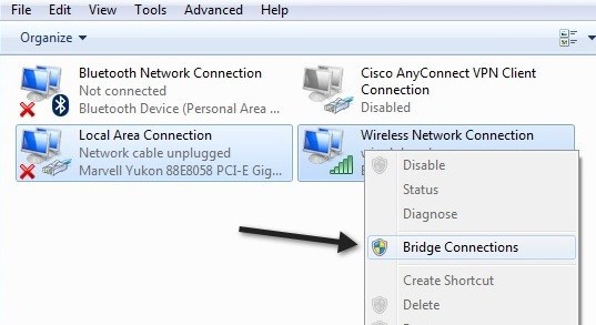 Unidentified Network Error in Windows 10