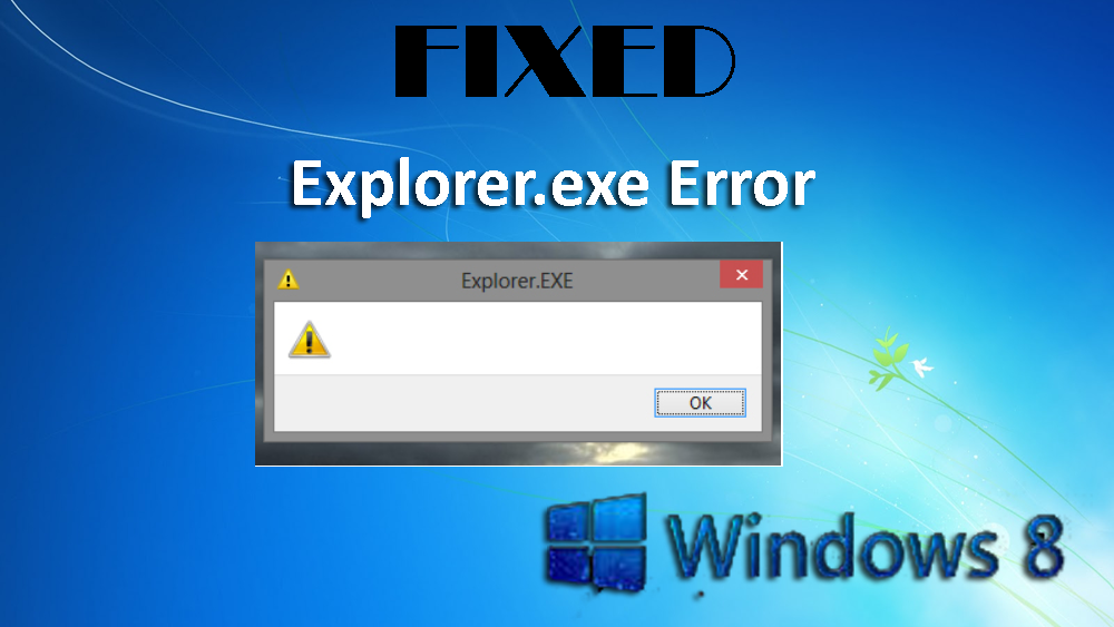 explorer.exe error