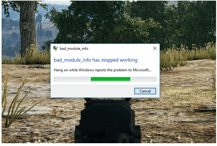 Fix Bad_Module_Info Error in Windows 10