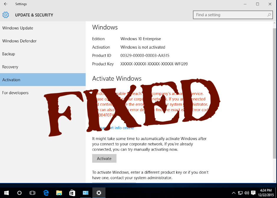 Top 7 Solutions To Fix Error 0xc004f074 In Windows 10 8 7