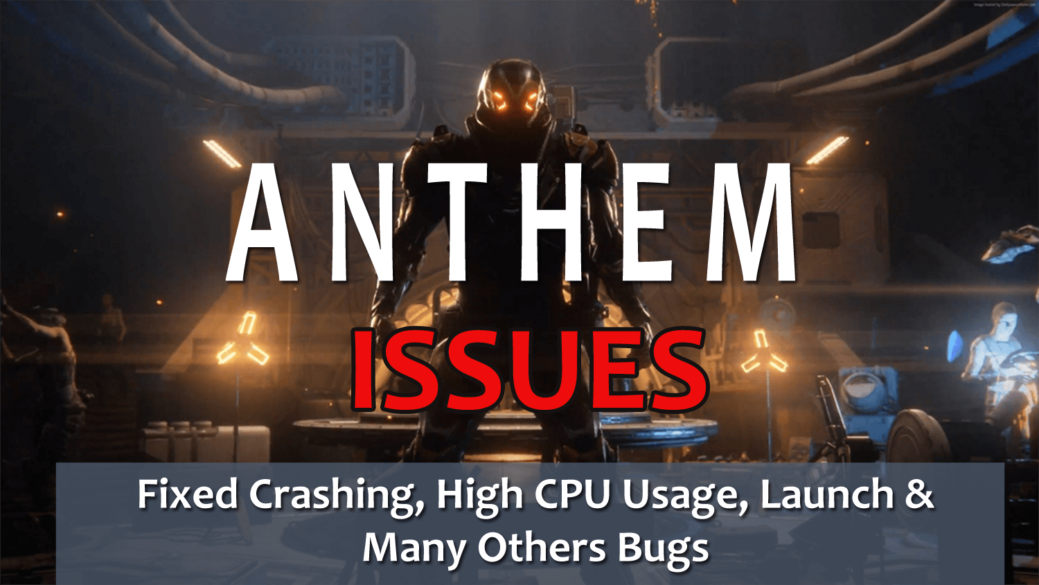 anthem pc no sound