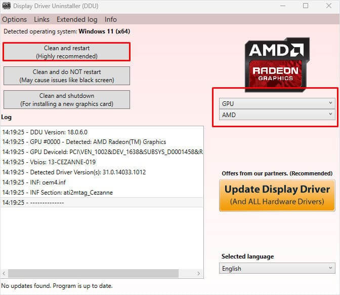 AMD driver keeps crashing