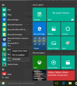 windows 10 bloatware list
