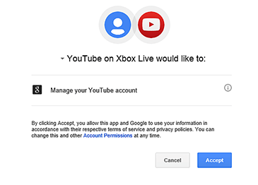 youtube.com activate xbox one