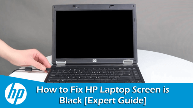 HP Laptop Screen is Black
