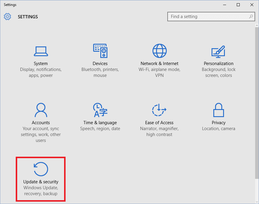 Restore Backup In Windows 10 (2)