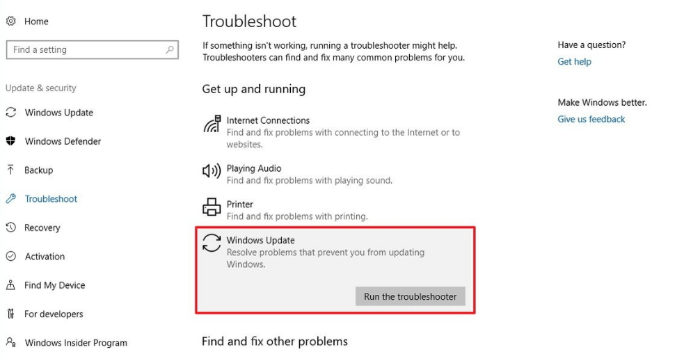 Windows 10 Update Errors