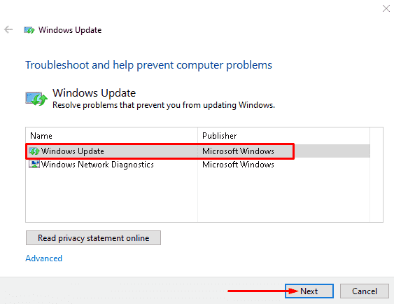 windows update error 0xc190012e