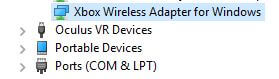 Xbox wireless adapter not working