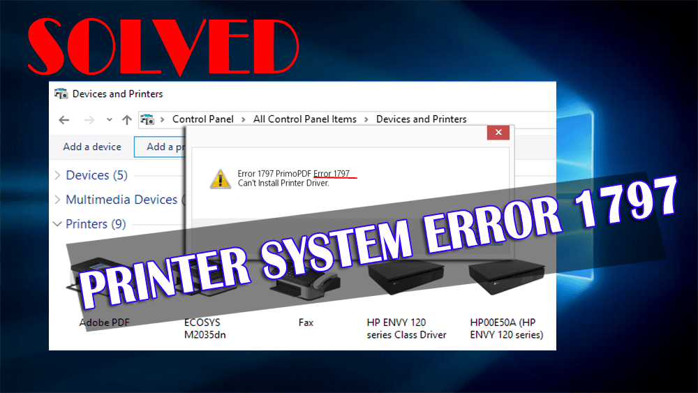 printer system error 1797