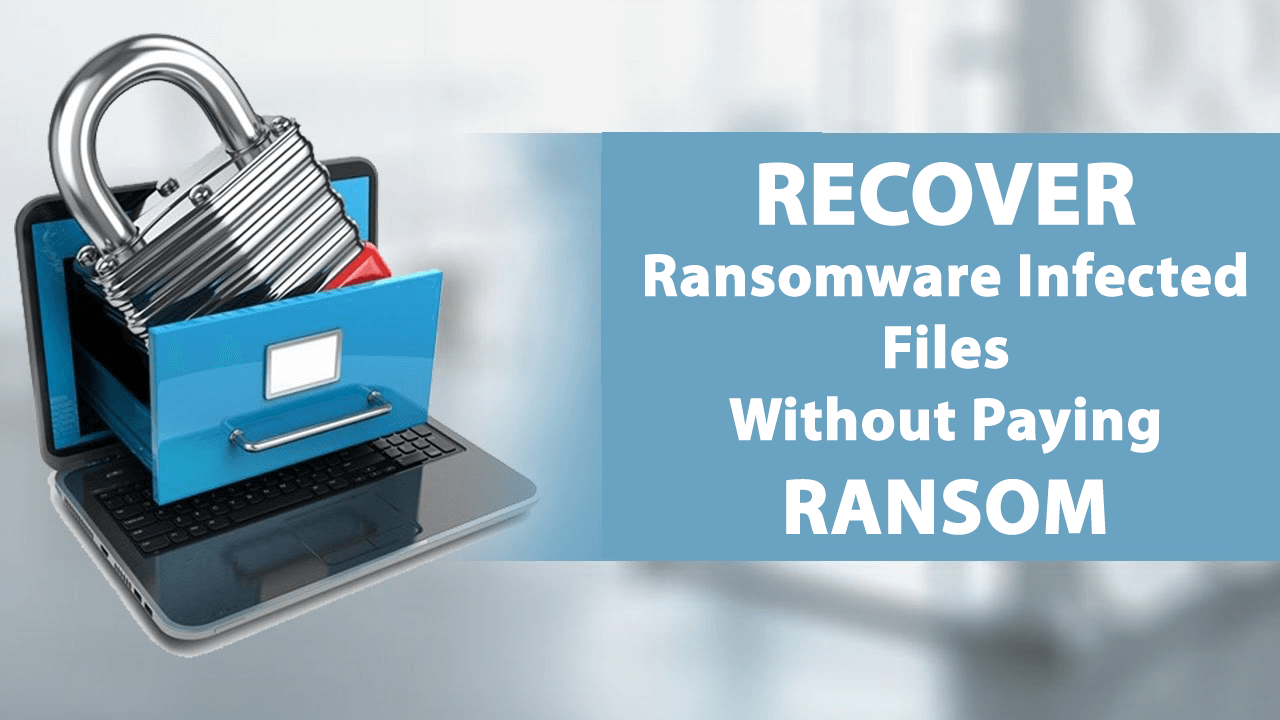 access files without paying ransom