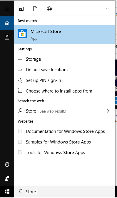 Microsoft Store Installation Issue