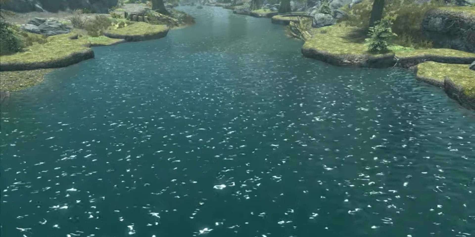 Enhanced Aqua Blue Water Skyrim Special Edition mod