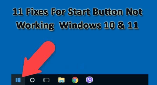 Start Button Not Working 