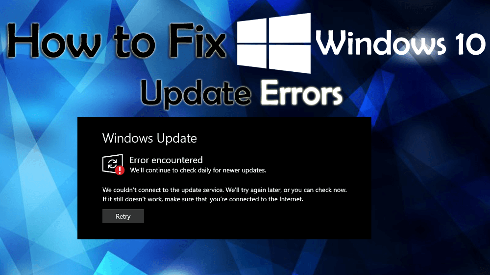 windows 10 update errors