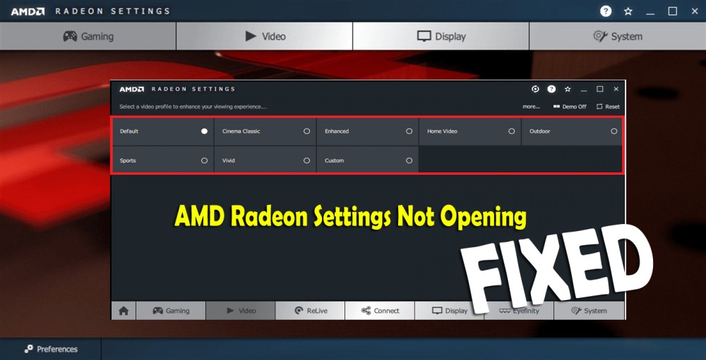 do i need amd radeon settings