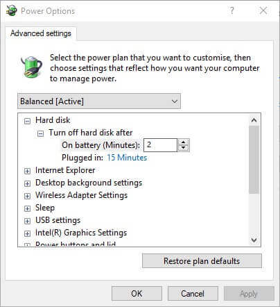 game stuttering in Windows 10