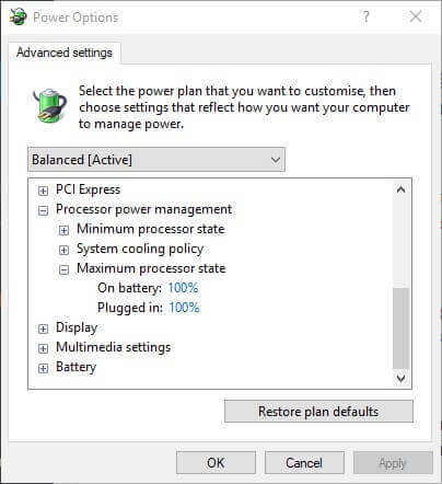 game stuttering in Windows 10