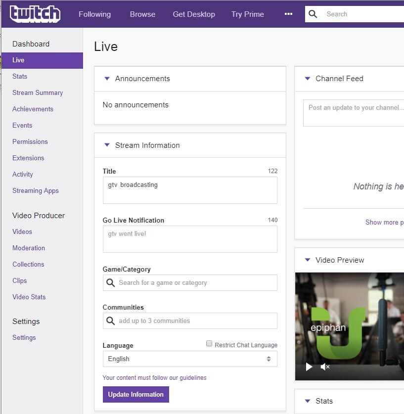 Twitch could not verify Minecraft version