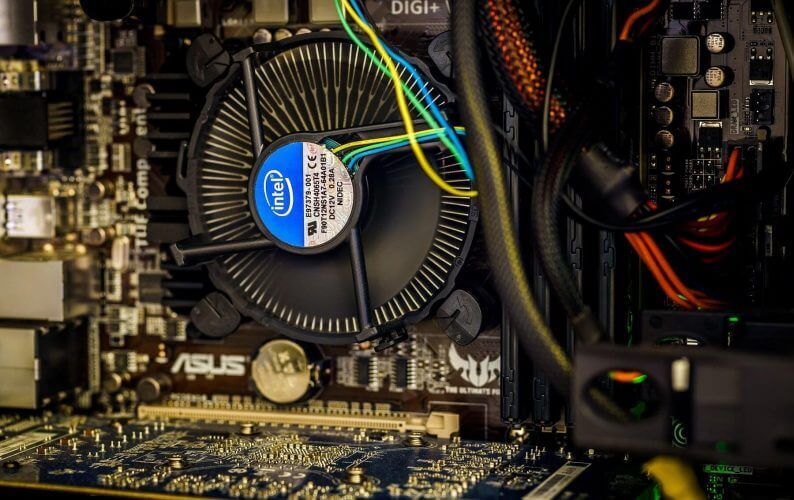 Errore ventola CPU