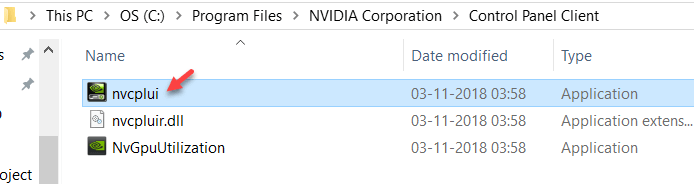 NVIDIA control panel not showing