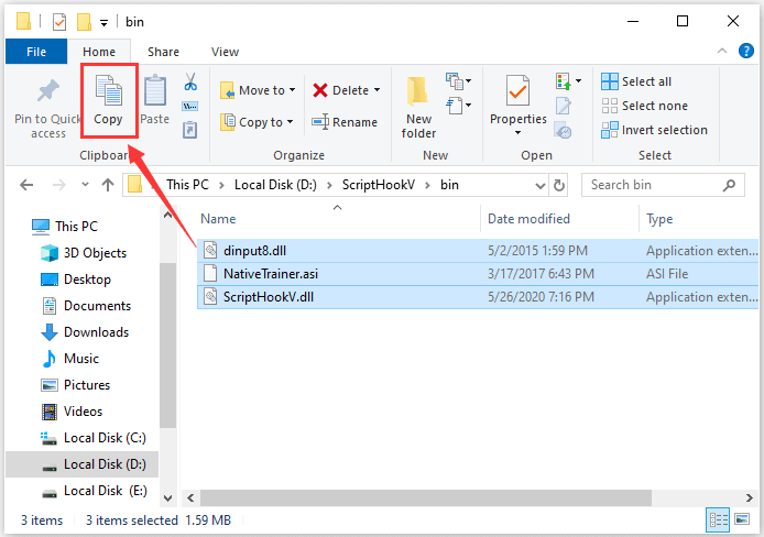 Script Hook V Critical Error 