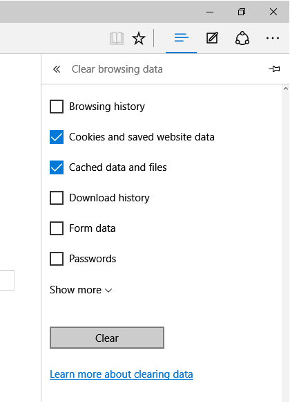 how to clear cache in microsoft edge how to clear cache in microsoft edge