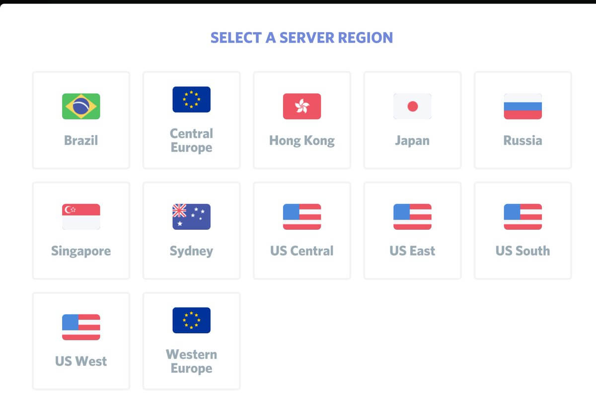 RTC connecting Discord