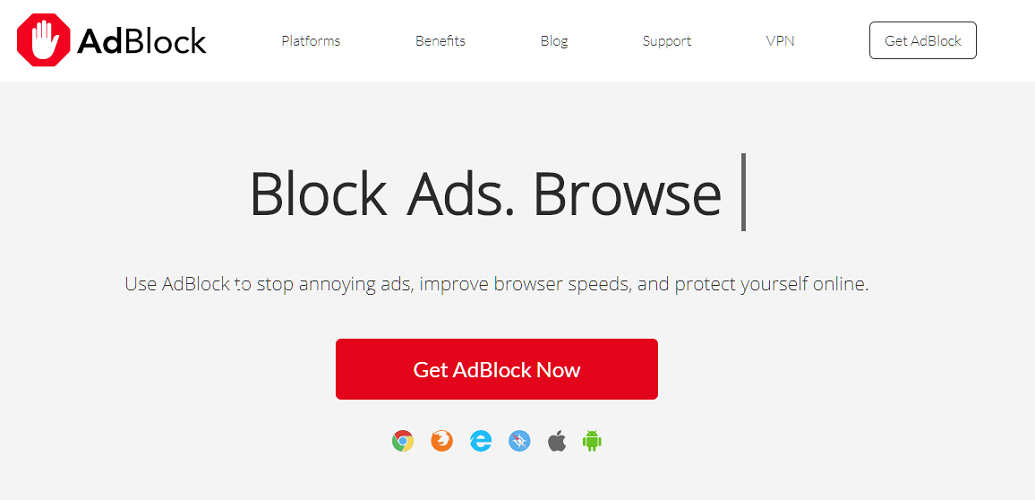 Adblock browse