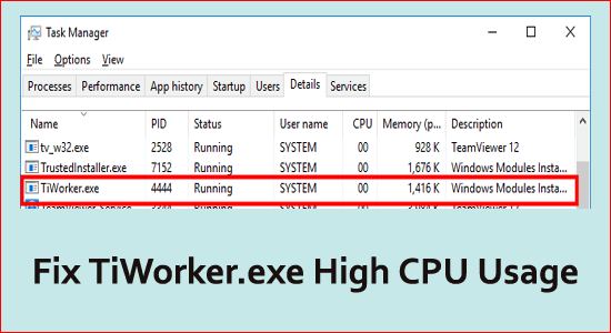 tiworker.exe high cpu