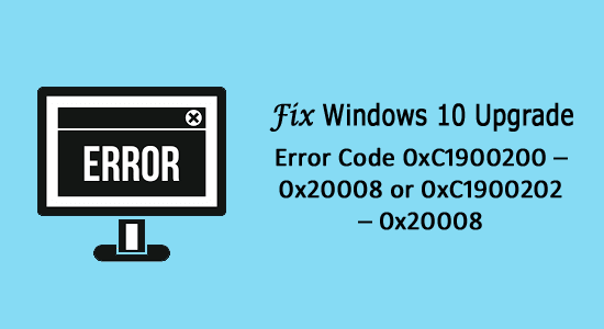 Error Code 0xC1900200 – 0x20008